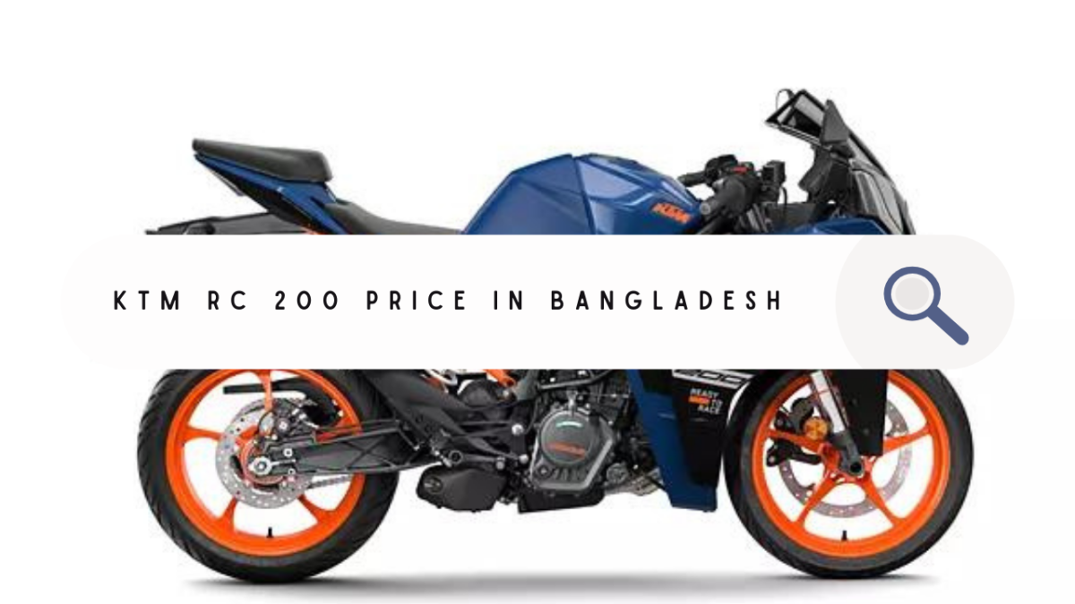 KTM RC 200 Price in Bangladesh