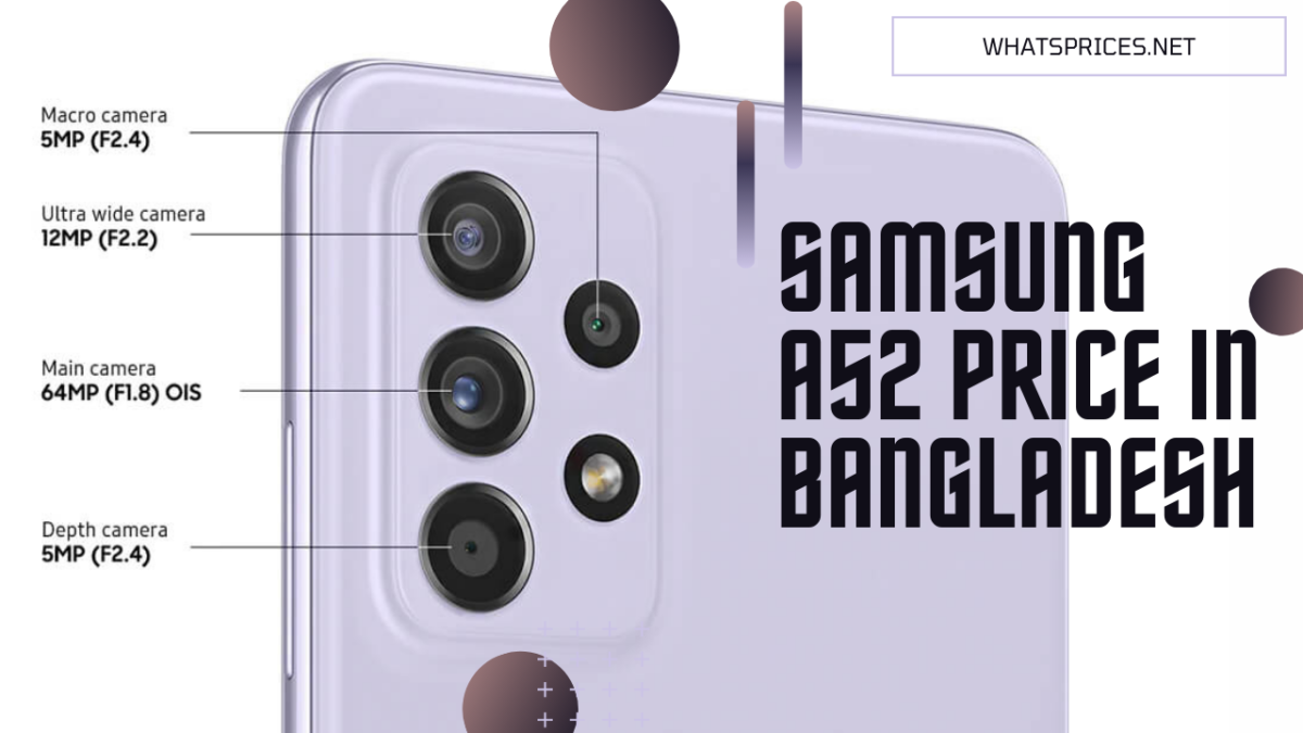 Samsung A52 Price in Bangladesh
